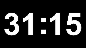 31 Minute and 15 Second Timer ⏲️