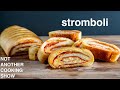 how to make STROMBOLI (pepperoni cheese bread)