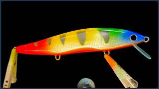Ideas for painting lures : Yellow, orange, red, green, blue and olive green.