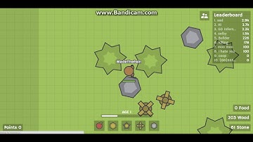 MooMoo.io(SO MUCH LAG! and making a base and losing it.