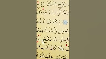 سورة النساء الأية 20 إلى 21 القارئ سعد الغامدي
