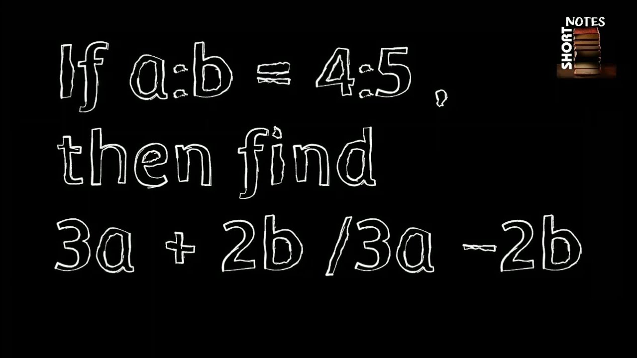 a:b = 3:5 , finding 3a+2b/3a-2b Basic maths , Ratio , Easy solution ...