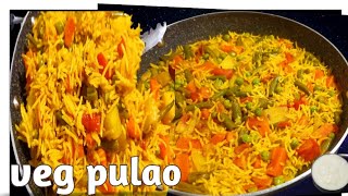 हर खाना पर पड़ेगा भारी,जब इस तरह बनेगा भेज-पुलाव यारी |vag pulao Recipe |instant veg pulao | pulao