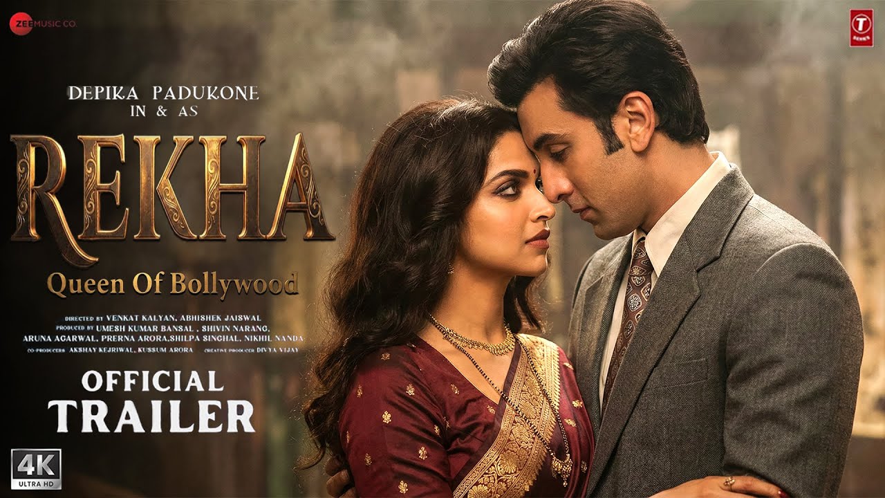 REKHA: Queen Of Bollywood - Official Trailer | Deepika Padukone As Rekha | Ranbir Kapoor,  New Movie