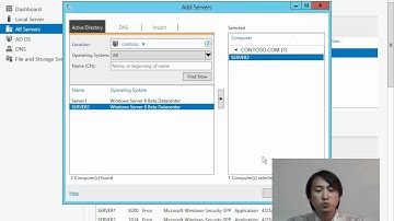Windows Server 8: Multi Server Management with Server Manager