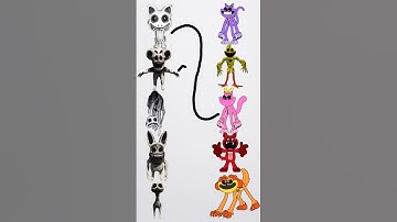 POV Match the Zoonomaly characters with their Smiling Critters monster version | Zoonomaly