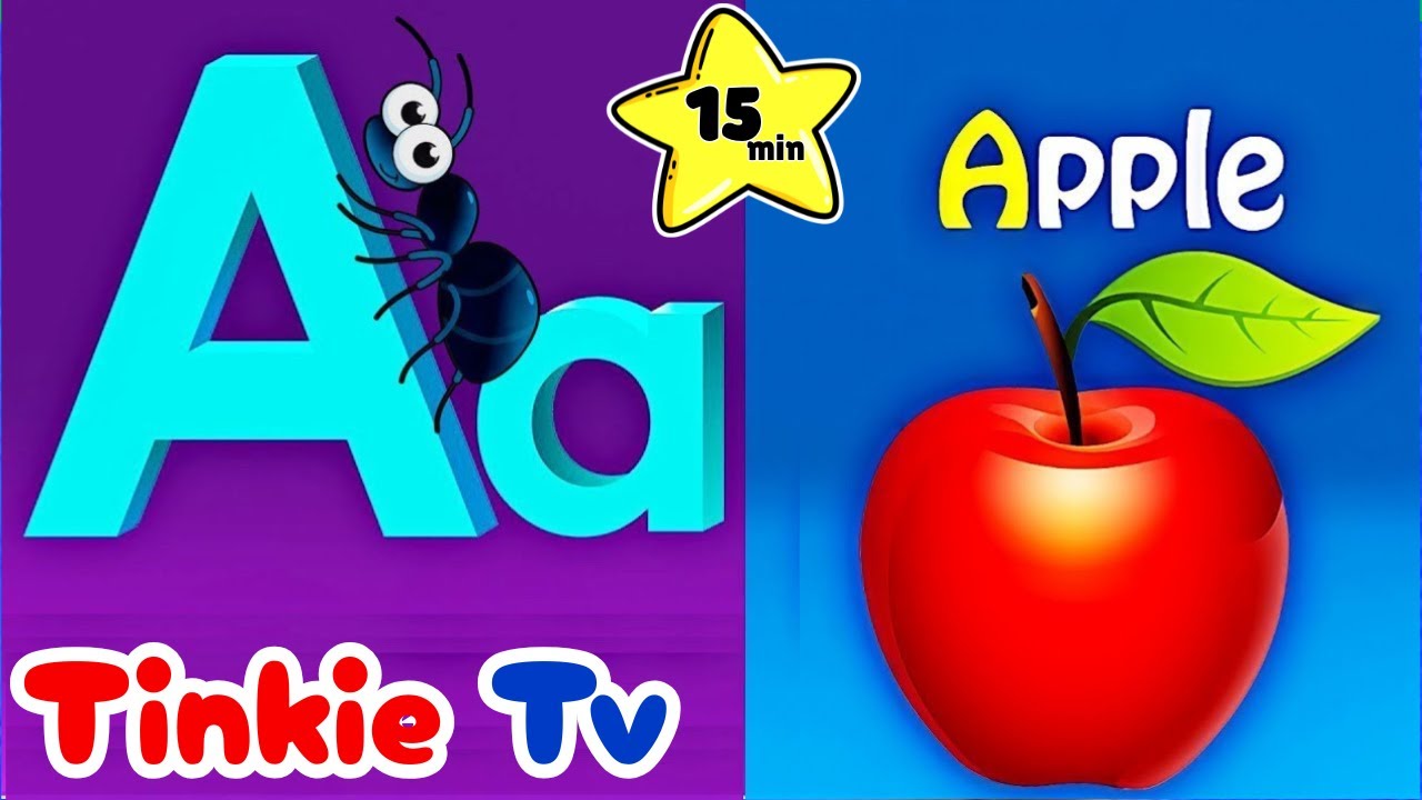 ABC Phonics Song A to Z 🍎🎸🦓 | A is for Apple | Fun Alphabet Song for ...