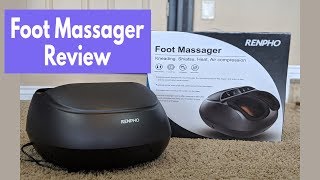 Renpho Foot Massager Review   Plantar Fasciitis and Foot Pain Relief!