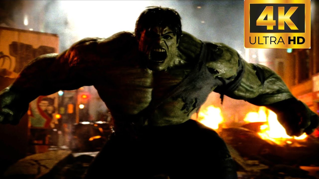 Hulk vs Abomination | Incredible Hulk (2008) | 4K Fight scene - YouTube