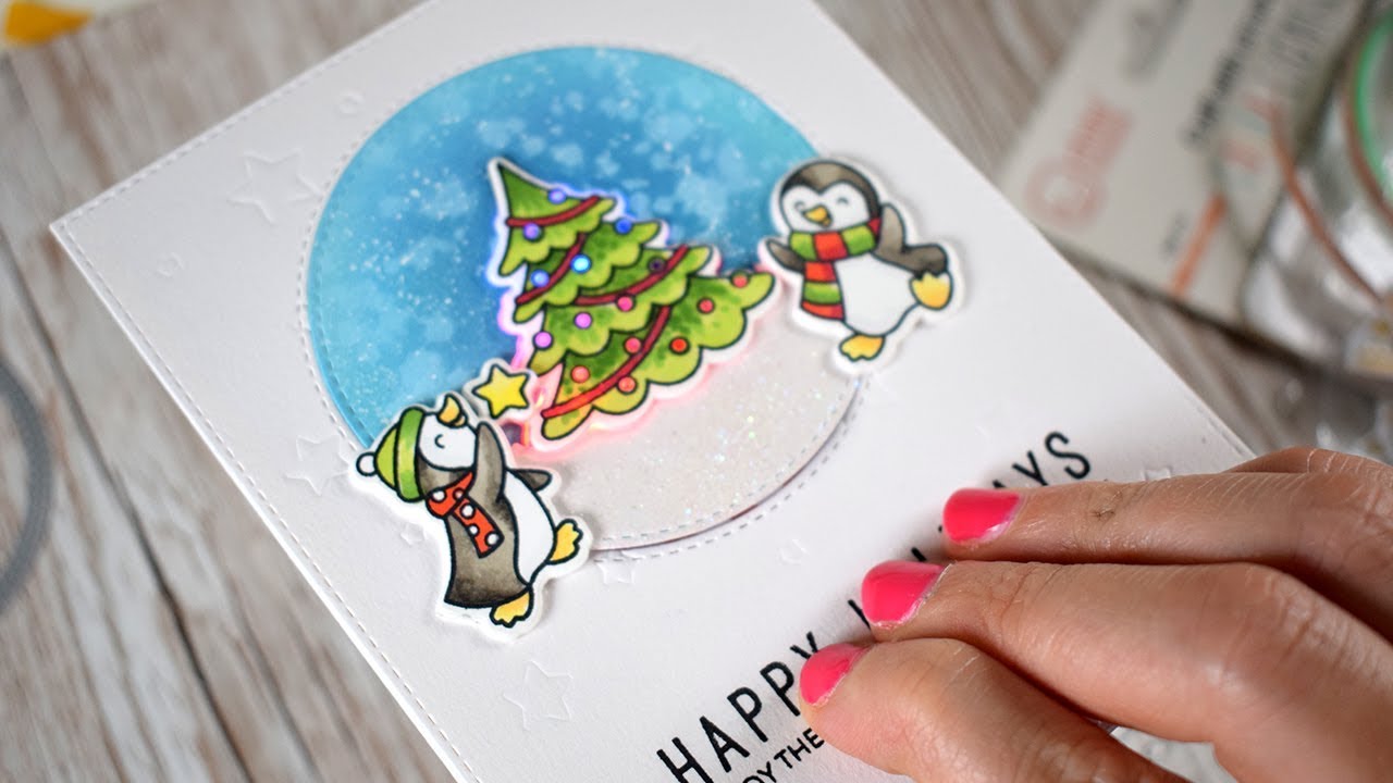 Save The Crafty YouTuber Video HOP & Heffy Doodle Light Up Twinkly Christmas Tree