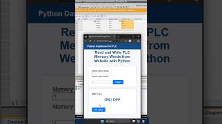 🌐 Python + Siemens PLC Integration Memory Words in Siemens PLC | Project #iiot #python #siemens