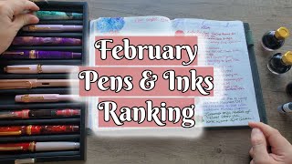 February Currently Inked Pens Ranking | Final Thoughts