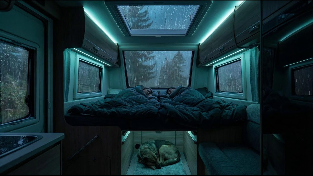 ASMR Rain Inside Car POV 🌧️ Cozy Night Ambience for Deep Sleep & Relaxation