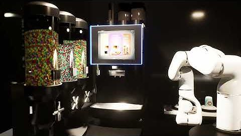 XBot Coffee Machine of the Future | Robotic Cafe Serving Coffee & Ice Cream Made in Dubai
