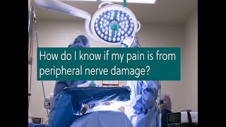 How do I know if I have nerve pain?