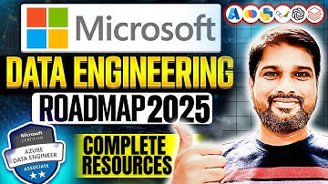AZURE DATA ENGINEER ROADMAP 2025 - VOLLEDIGE CURSUSSEN & PROJECTEN #DataEngineering #DataEngineer...