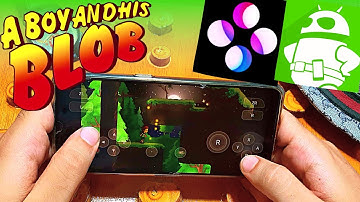 A Boy And His Blob Android Gameplay - Skyline Switch Emulator - Skyline Emu 2022