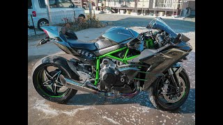 Kawasaki Ninja H2R Cold Start