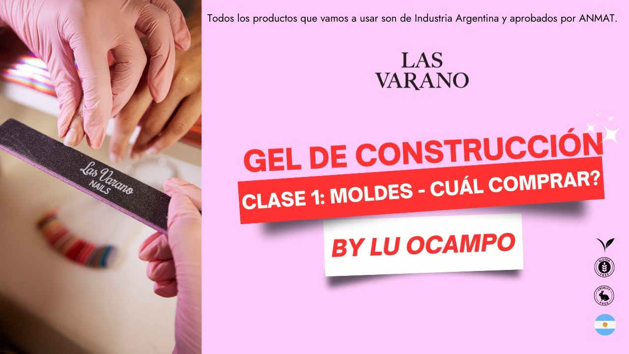 💅 1/8 Masterclass de Gel de Construcción | MOLDES: Cuál comprar? ✨ 