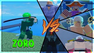 Zoro VS Every Boss | GPO