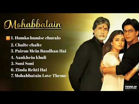 Mohabbatein Movie All Songs | Shah Rukh Khan | Aishwarya Rai | #viralvideo #love #lovesong