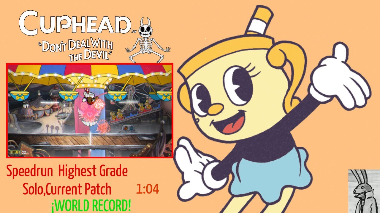 Highest Grade - No DLC in 01:04 by MaximoYFlowerZFive - Cuphead