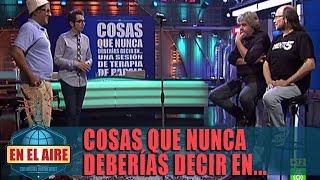 'Cosas que nunca deberías decir en...' con Santiago Segura y Javier Coronas - En el aire