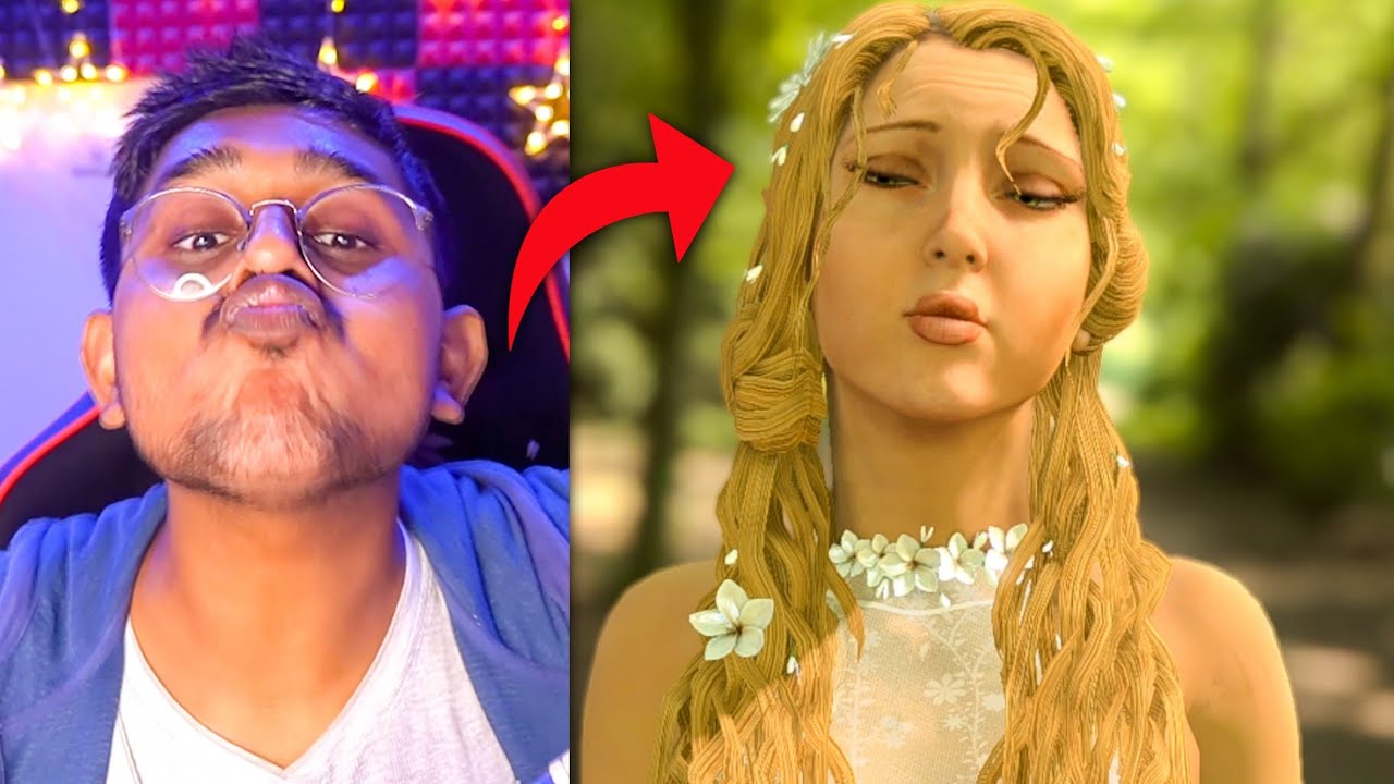 how to become a GIRL 👧 (facerig)- Rachitroo