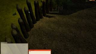 Worldforge Ember, dynamic shadows from point light source