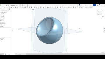 Onshape make sphere & boolean