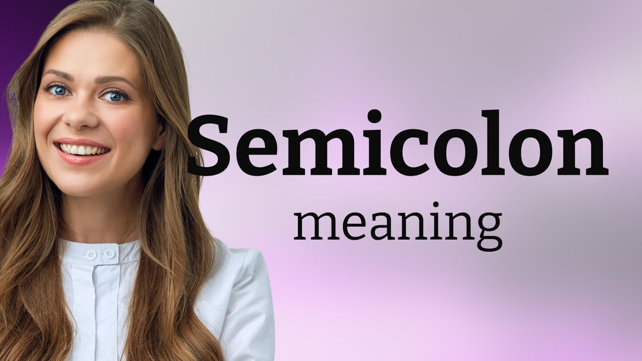 Unveiling the Mystery of the Semicolon