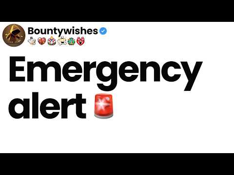 Emergency alert.