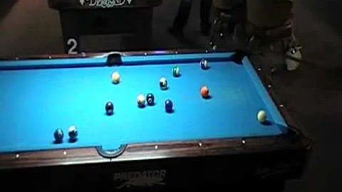 Mike Massey vs. Roger Bordley In a Race To 5 8-Bal...