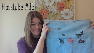 Flosstube #35: Halfway to Halloween, Stitch Con Prep, & Spring Mingling