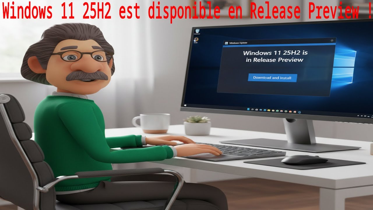 Windows 11 25H2 est disponible en Release Preview dans les bacs ! - YouTube