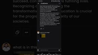 Chatgenie | AI Chatbot Assistant | Flutter | Android | iOS screenshot 3