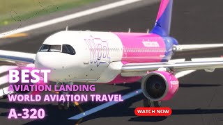 Very HEAVY Aircraft Flight Landing!! Airbus A320 Wizz Air Landing at Mumbai Airport