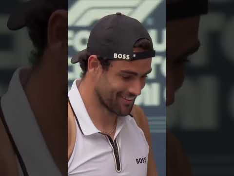 😰Berrettini au bord du malaise à Miami #shorts #tennis