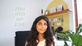 Plan with me: June 2021 | Miss Dhanusha