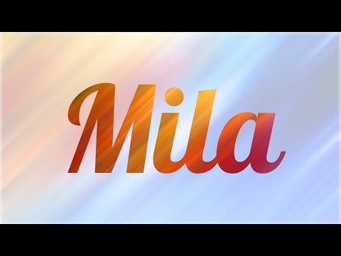 Vídeo: Nom de Milà: origen i significat