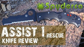 Spyderco Assist 1 Rescue Folder C79PSBBK Knife Review | OsoGrandeKnives