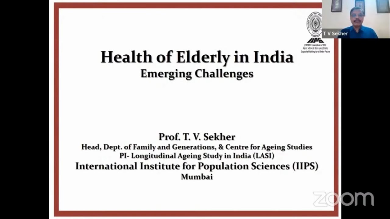 Health of elderly in India: Emerging challenges| Longevity Asia ...