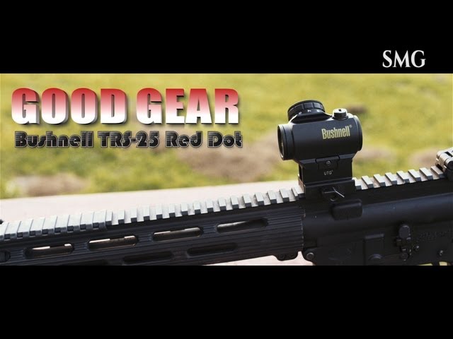 BUSHNELL TRS-25 AR OPTICS レッドドットサイト Bushnell 3 MOA 1x25mm AR Red Dot Sight - TRS-25 HiRise