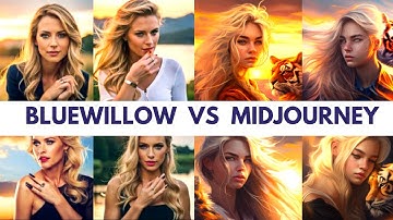 Blue Willow vs MidJourney - A Comparison Guide