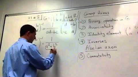 Groups: Verifying That a Certain Set of Matrices Forms an Abelian Group Under Multiplication