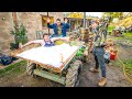Turning a 38 Year old Tractor into a Mobile Hot Tub