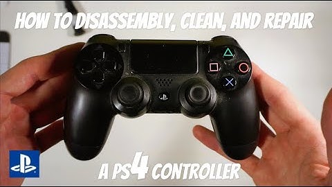 How to DISASSEMBLY, CLEAN, and REPAIR a PS4 CONTROLLER | IN 10 MINUTES! | ASMR.