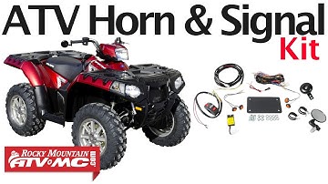 How To Install a Tusk ATV Horn & Signal Kit | Polaris 550
