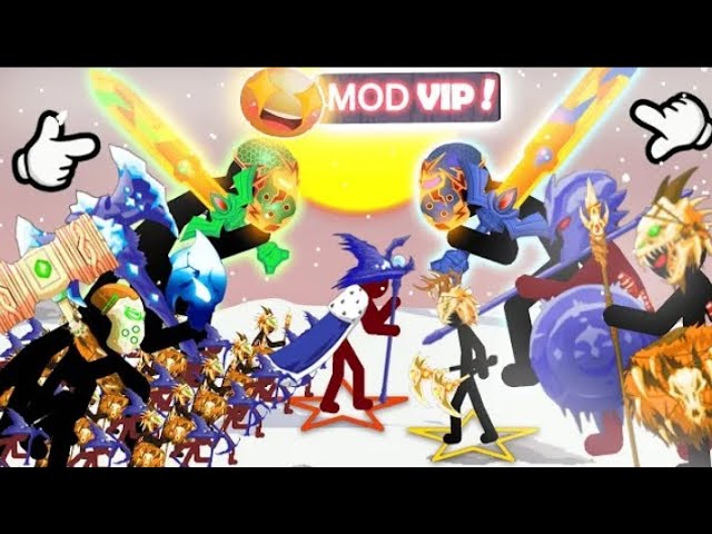 STICK WAR LEGACY ✨🎉 MOD VIP NEW SKIN BY SKGAMING FUR VS ICE💯✨🎉 [LINK IN COMMENT] class=