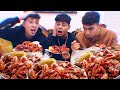 CRAWFISH MUKBANG W. JAYCO &amp; SANTEA | NEW HOUSE??